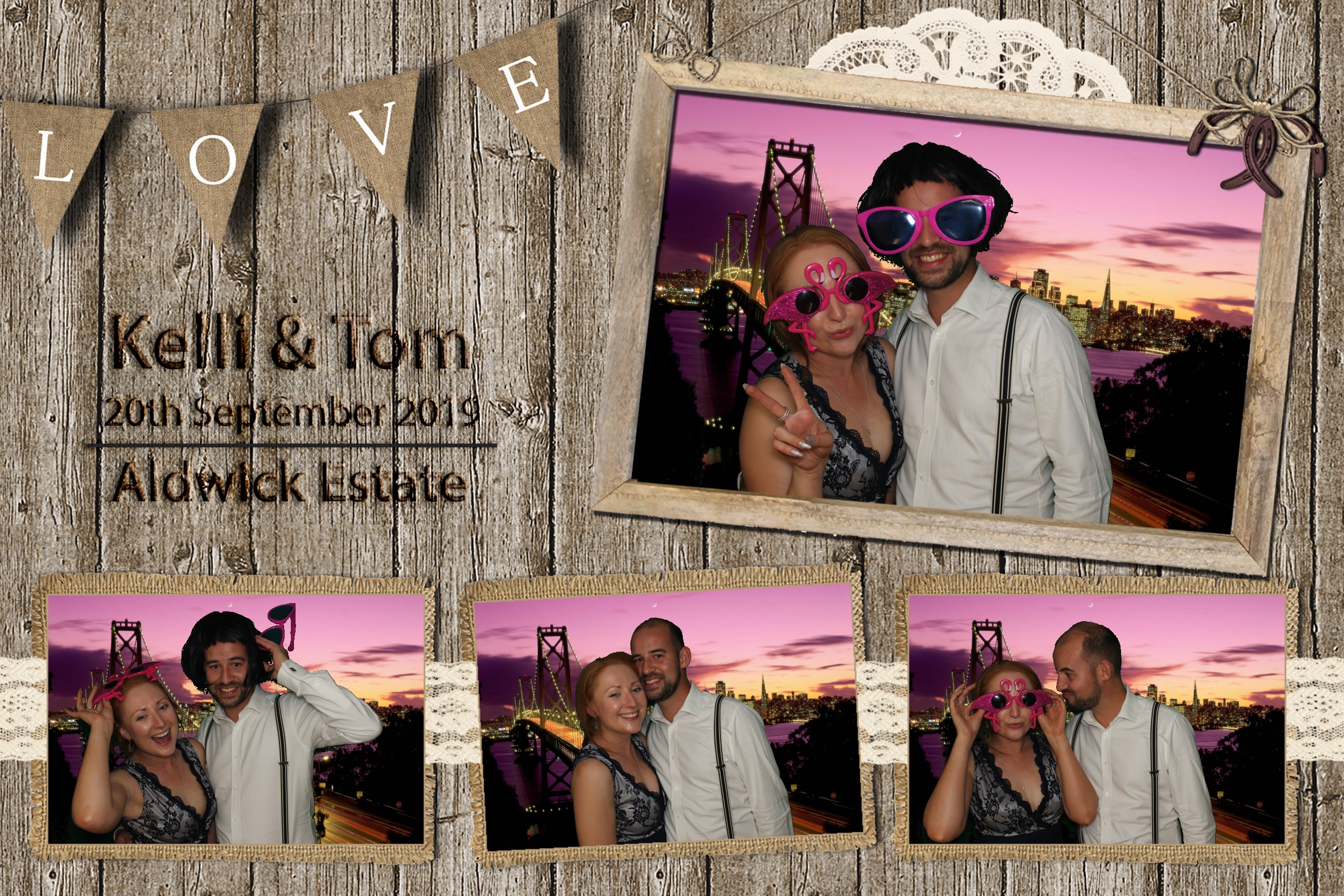 Kelli & Tom's Wedding | View more photos from the event at images.mobile-photo-booth.com/u/MobilePhotoBoothUK/Kelli-Toms-Wedding